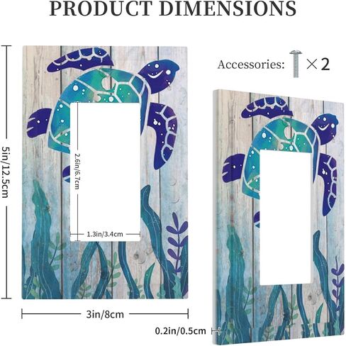 Rocket Planets Astronaut Blue Decorative Single Rocker Light Switch Covers 1 Gang Outlet Cover Wall Plate Decorative GFCI Switchplate Faceplate for Nursery Kidsroom Bedroom Decor in Saudi Arabia