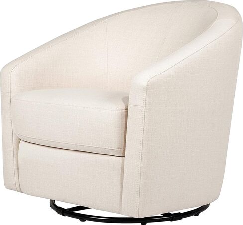 babyletto Madison Swivel Glider, in Performance Natural Eco-Twill in Saudi Arabia
