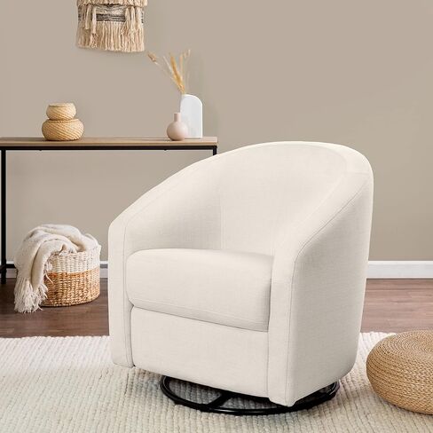 babyletto Madison Swivel Glider, in Performance Natural Eco-Twill in Saudi Arabia