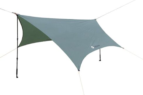 Hotcore Wingman Waterproof Camping Tarp, Lightweight with 2000mm Waterproof Coatin (Large 12' x 9.5') in Saudi Arabia