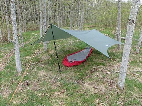 Hotcore Wingman Waterproof Camping Tarp, Lightweight with 2000mm Waterproof Coatin (Large 12' x 9.5') in Saudi Arabia