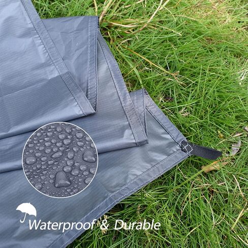 GEERTOP Portable Waterproof Tent Footprints Lightweight Camping Tent Ground Sheet Mat Sunshade Shelter for Outdoor Backpacking Hiking Picnic Travel in Kuwait