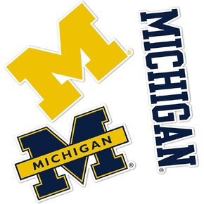 Desert Cactus University of Michigan Stickers Wolverines UM U of M Vinyl Decals Laptop Water Bottle Car Scrapbook T5 (Type 5-1)