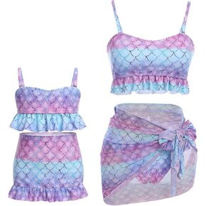 Mommy and Me Swimsuits Family Swimsuits Matching Set Girls Womens One Piece Swimsuits Cover up Swimwear Bathing Suits