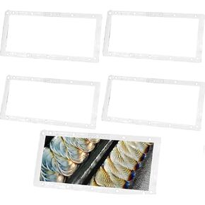 5pcs Welding Cheater Lens, Durable, 1.0/1.5/2.0/2.5/3.0 Diopter Cheater Lens for Welding Helmet, 2" x 4.25"inch Compatible with Most Welding Helmet in Kuwait