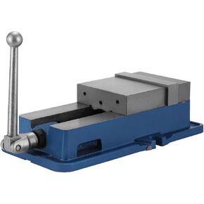 Happybuy 6 Inch ACCU Lock Down Vise Precision Milling Vice 6 Inch Jaw Width Drill Press Vise Milling Drilling Machine Bench Clamp Clamping Vice (6'')