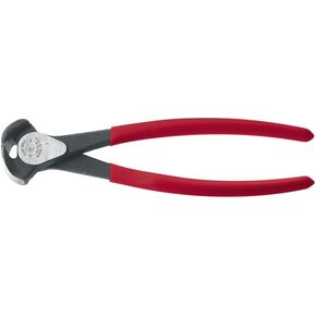 Klein Tools D232-8 End-Cutting Pliers, High-Leverage Wide Throat Clearance with Extended Handles for Longer Reach, 8-Inch