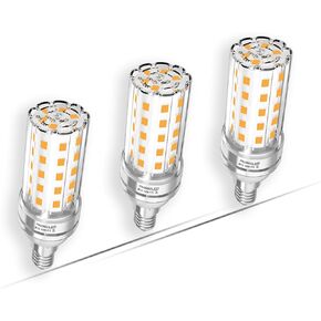 E26 Bulb 10W 3 Pack led Corn Light Bulb Warm White 2700K 1100 Lumen 100 watt Equivalent E26/E27 Base Non-Dimmable led Bulbs, Candelabra Edison Light Bulb for Indoor Home Household Lighting