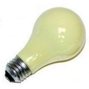 LEDVANCE A19 Incandescent, 100W Yellow Bug Light, 120V, 2 Pack