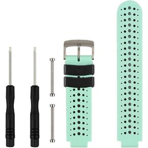 honecumi Replacement for Garmin Forerunner 735XT Bands, Wristband Compatible with Garmin Forerunner 220/230/ 235/620/ 630 Running Watch, Bands for Garmin Approach S20 S5 S6 Golf Smart Watch Straps