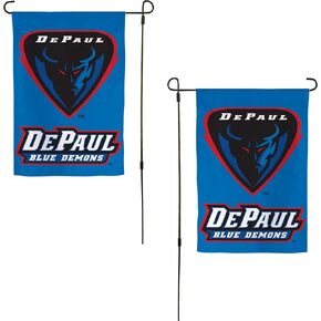 Desert Cactus DePaul University Garden Flag Blue Demons Banner 100% Polyester (Design A)