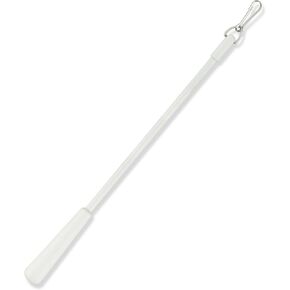 Rod Desyne 1/4-Inch Fiberglass Baton with Metal Snap, 36-Inch, White