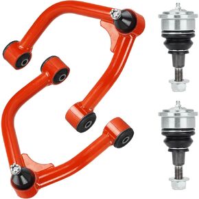Front Upper Control Arms w/Ball Joints Lift 2-4" for Toyota Tundra 2000-2006, Toyota Sequoia 2001-2007, Suspension Adjustable Kit 2Pcs
