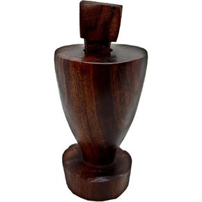 Pepper Mill Wood, Pepper Crusher. Figure Cope Ironwood Handmade for Crush Chiltepin Chili Tepin, Spices or Peppers. Kitchen and Utensil Decor