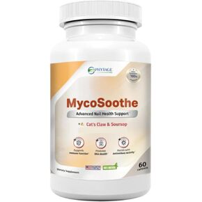 MycoSoothe Advanced Hair, Skin, Nail & Immunity Support Formula - 60 Capsules