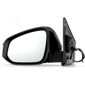 For Toyota RAV4 2013 2014 2015 Door Mirror Driver Side | Power | Manual Folding | Non-Heated | Textured Black | Replacement For 879400R080 | TO1320309
