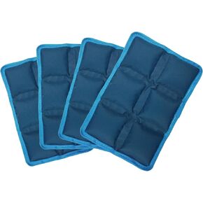 Large Cooler Ice Bag Lunch Bag, 12"x8"x6.5", 108 Ice Cell, Foldable Reusable Leakproof Camping Cooler Bag, Portable Travel Cooler Soft Ice Bag for Picnic, Camping, Beach, Lunch