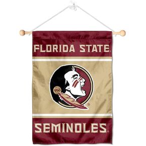 College Flags & Banners Co. Florida State Seminoles Window Wall Banner Hanging Flag with Suction Cup