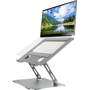 Laptop Stand with Cooling Fan, Adjustable Height, Portable, Suitable for All Laptops of 10"-17.3"