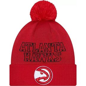 New Era Unisex-Adult NBA Official Sport Knit Sideline Cuffed Knit Pom Beanie Hat