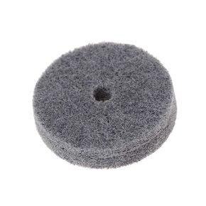 10PCS 3 Inch Fiber Polishing Buffing Wheels Pad Abrasive Tool Grinding Disc Wheel Buffer Replacement for Drill, Grinder, Metal Polishing, Buffing Machine