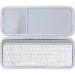 حافظة صلبة متوافقة مع مجموعة لوحة المفاتيح والماوس اللاسلكية Logitech MK470 Slim (حافظة جرافيت)
