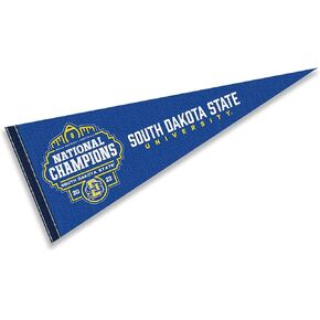 South Dakota State Jackrabbits 2022 College Football Champions Pennant Flag