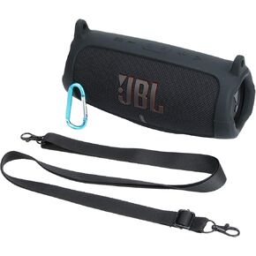 Khanka Hard Travel Case for Replacement for JBL Charge 4 / JBL Charge 5 Portable Waterproof Bluetooth Speaker (Inside Black)