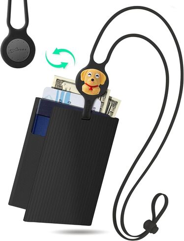 Bone Lanyard Passport Lite - محفظة أساسيات السفر لإكسسوارات السفر، حافظة من السيليكون لغطاء محفظة جواز السفر، منظم مقاوم للماء، هدايا للرجال والنساء. الحبل جواز السفر-لايت-البومة ويس in Kuwait