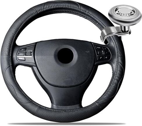 Car Steering Wheel Knob, Steering Wheel Spinner Knob, Universal Car Accessories Steering Spinner Knob Suitable for All Cars, Trucks, Semis, Tractors, Boats (Red) in Saudi Arabia