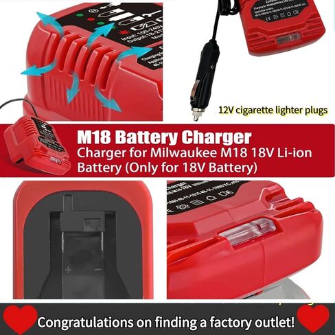 for Dewalt 20V 60V Battery Charger,Mini Charger Lightweight and Easy to Carry in Saudi Arabia
