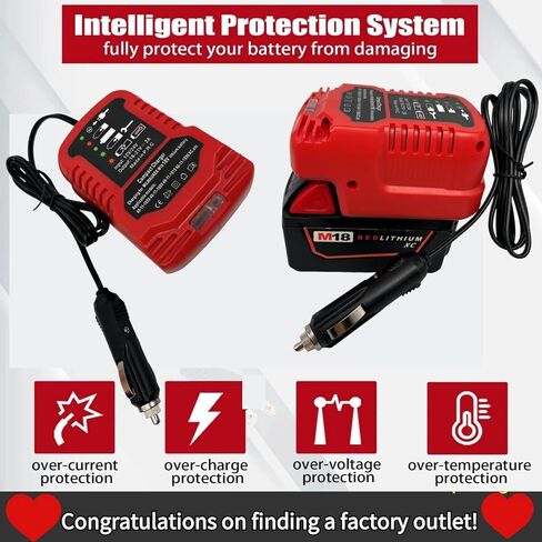 for Dewalt 20V 60V Battery Charger,Mini Charger Lightweight and Easy to Carry in Saudi Arabia