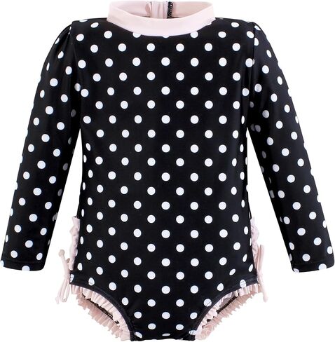 Hudson Baby Baby Girl's Rashguard Toddler Swimsuit, Watermelon, 2T in Saudi Arabia