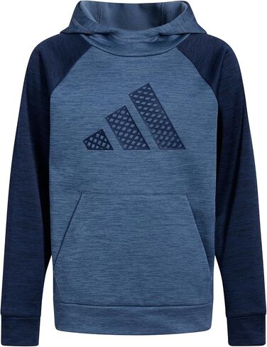 adidas Boys' Pullover Hoodie Poly Hooded Sweatshirt in Saudi Arabia