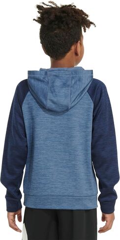 adidas Boys' Pullover Hoodie Poly Hooded Sweatshirt in Saudi Arabia
