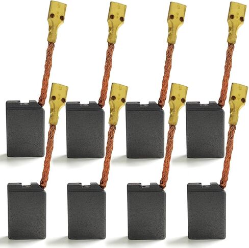 402874-07 Carbon Brush, Angle Grinder Cut Off Brush Compatible with DeWalt Black & Decker DW840 DW630 Power Tools Angle Grinder Motor Carbon Brush (6pcs) in Saudi Arabia