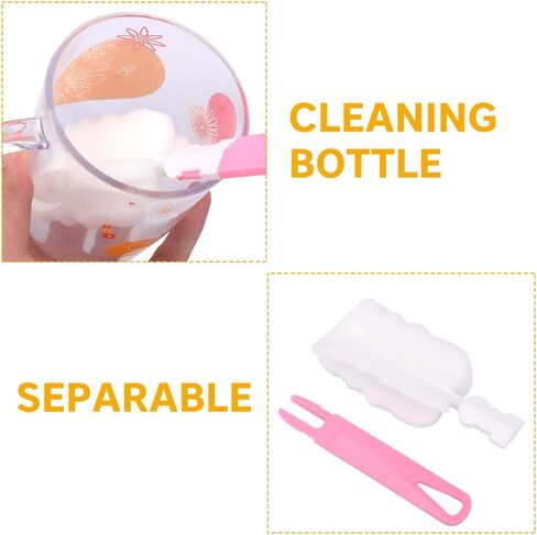 6 قطع زجاجة ضغط للصلصة، زجاجات الصلصة تتضمن 8 ملصقات وفرشاة تنظيف واحدة، زجاجات رش متعددة الأغراض للكاتشب والتوابل وصلصة الشواء والملابس والشواء والشواء والحرف اليدوية والشراب in Kuwait