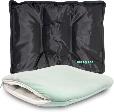 Gel Pack Case Promotes Sleep Quality and Health - Head Cooling Sleep Pillow Doubles as a Wrap for Hot and Cold Therapy Used for Back Pain Relief, Injuries, Rehabilitation (Case) in Saudi Arabia