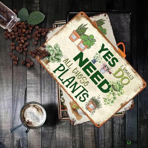 Funny Garden Signs for Outside,Funny Yard Signs for Home Kitchen Gardening Wall Decor Patio Signs 8x12 In in Saudi Arabia