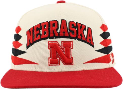قبعة ZHATS Standard NCAA مرخصة رسميًا، قبعة Snapback Z11 Retro Diamond، لون الفريق in Saudi Arabia