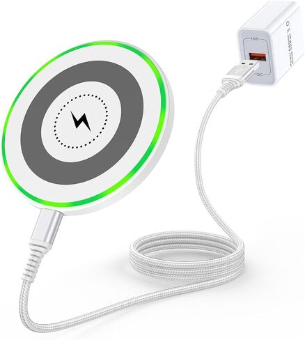 Motorola Wireless Charger for Moto Edge G Stylus 5G 2024 G Power Edge Razr 50 40 Ultra Pro G Play,15W Samsung Fast Charging Pad Station & QC 3.0 Charger for Galaxy S24 Ultra S24+ S23 S22 S21 S20 S10 in Saudi Arabia