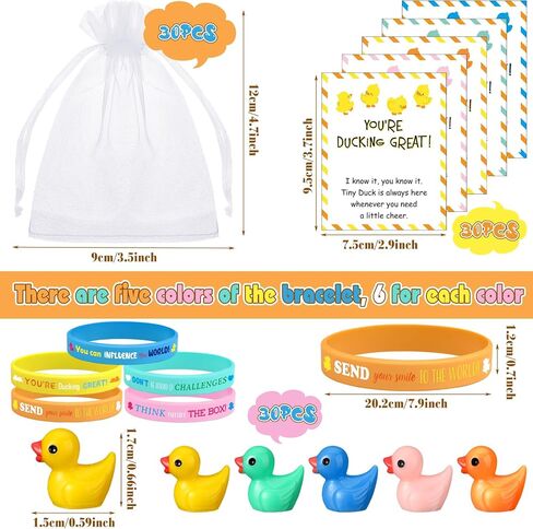 Fulmoon 120 Pieces Employee Appreciation Gifts Include 30 Pcs Sea Turtle Miniature Figurines,Silicone Bracelets,Funny Thank You Cards with 30 Pcs Organza Bags for Inspirational Gift in Saudi Arabia