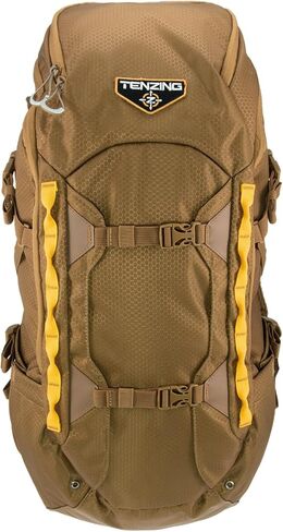 TENZING 2300 Whitetail Day Pack، Mossy Oak Bottomlands | حقيبة ظهر متينة للصيد مموهة ومتينة ومزودة بـ 4 أقسام و13 جيبًا تنظيميًا ومتوافقة مع المثانة المرطبة in Saudi Arabia