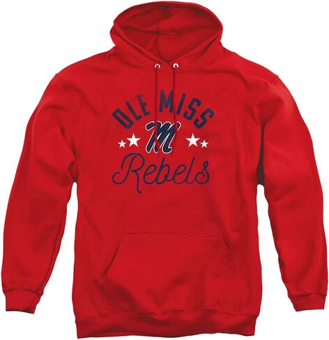 University of Mississippi Official Rebels Unisex Adult Pull-Over Hoodie in Saudi Arabia