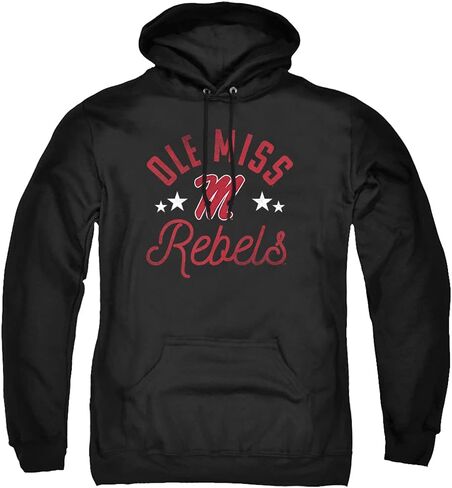 University of Mississippi Official Rebels Unisex Adult Pull-Over Hoodie in Saudi Arabia