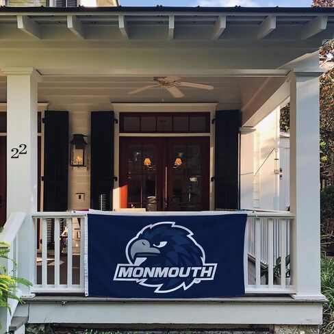 Desert Cactus Monmouth University Flag Hawks Banners 100% Polyester Indoor Outdoor 3x5 feet Flags (Style 1) in Saudi Arabia