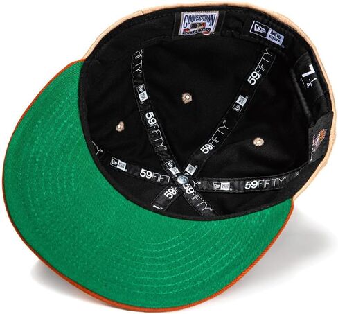 قبعة ديترويت تايجرز 59FIFTY Cooperstown من نيو إيرا 1951 كل النجوم لعبة بريجز ستاديوم برقعة جانبية من الجلد السويدي الصناعي، قبعة in Saudi Arabia
