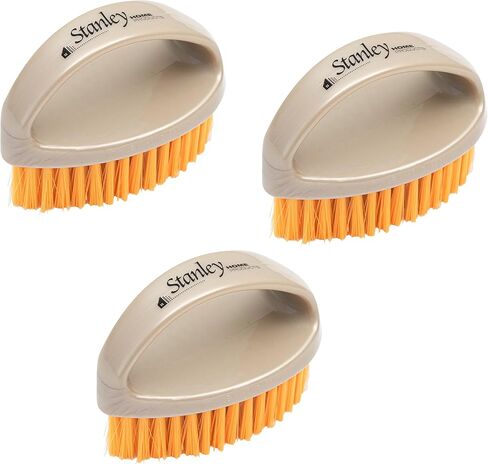 Stanley Home Products Super Scrubby Scrub Brush - All Purpose Cleaning Scrubber w/ Looped Handle For Scrubbing Vegetables, Laundry, Shoes, Car & Tub - Deep Multi Surface Cleaning For Home & Business in Saudi Arabia