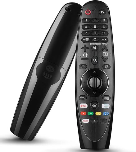 بديل لجهاز التحكم عن بعد لتلفزيون LG المتوافق مع جميع أجهزة تلفزيون LG الذكية، بديل جهاز التحكم عن بعد بإضاءة خلفية عالمية لجهاز التحكم عن بعد LG Magic وجهاز التحكم عن بعد بالأشعة تحت الحمراء in Saudi Arabia