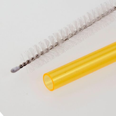 Clear Reusable Straws For Stanley 14 oz 20 oz 30 oz 40 oz Quencher H2.0 FlowState Tumblers, Highly Transparent Plastic Straws For Stanley Quencher Tumbler, 8-Pack with 2Pcs Cleaning Brush in Saudi Arabia